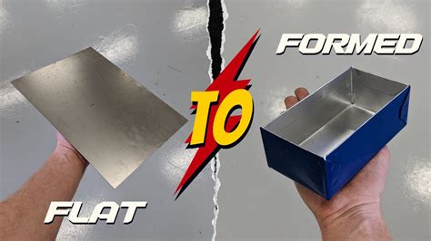 hot to make a sheet metal box|metal box design.